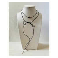 Leather choker