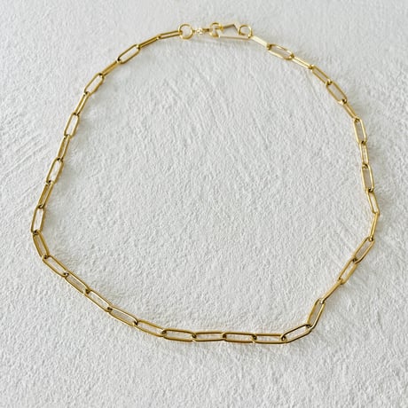 Gold color necklace set
