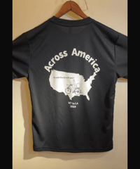 アメリカ横断応援Tシャツ