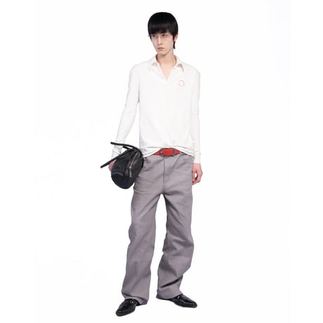 SKIPPER LONG SLEEVE POLO (WHITE)