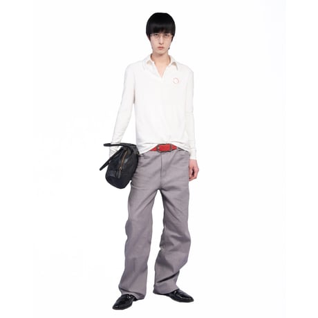 SKIPPER LONG SLEEVE POLO (WHITE)