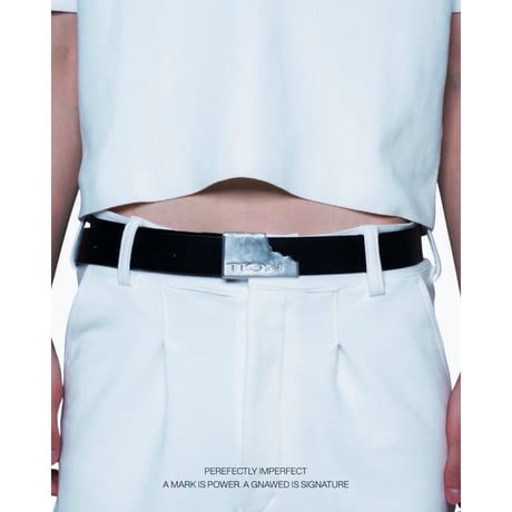 GNAWED PLATE BELT