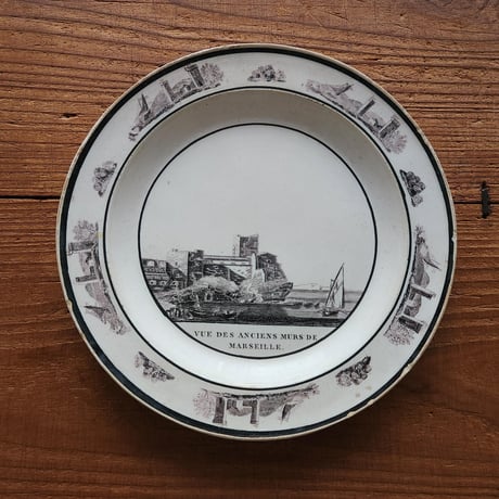 フランスのNidervillerファイアンス皿 529eb0c8be75f0fbe85eceb42501c1