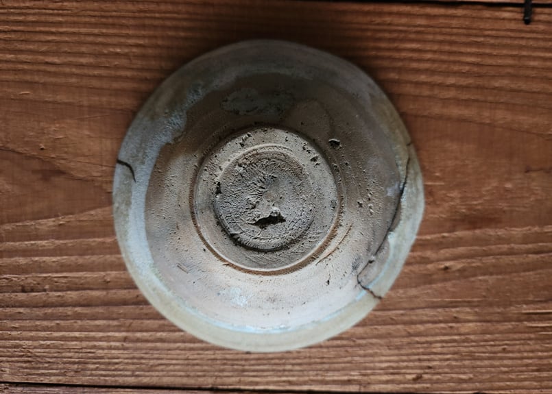 古瀬戸鉢 茶碗 灰釉 漆継 | gallery 白木蓮