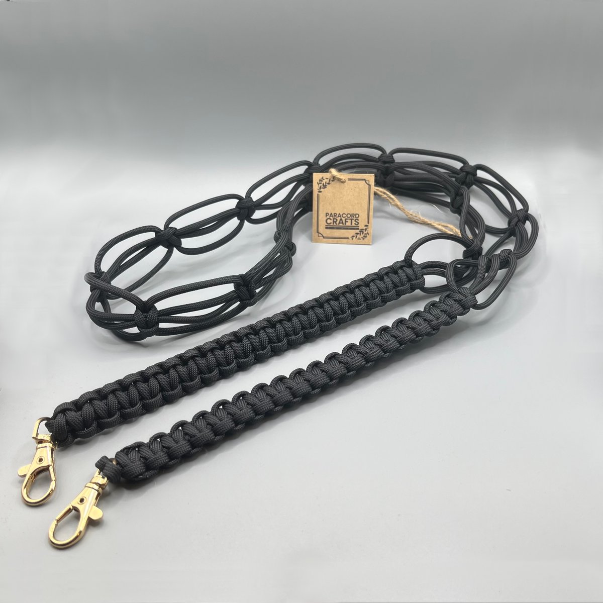 パラコード ショルダーストラップ TYPE2（ブラック） | Paracord