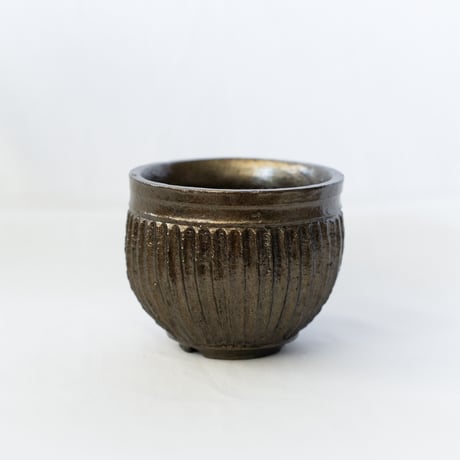 作家もの大きめな陶器鉢 陶器鉢> Thunder Sサイズ | HACHIYA -Green's closet-