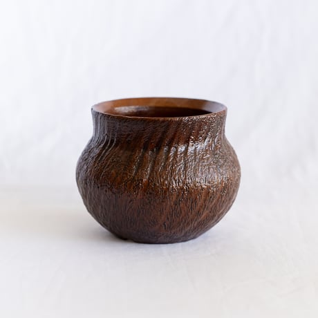 出口結莉 陶器鉢 陶胎漆器 作家鉢 植木鉢 鉢 塊根植物 多肉植物 珍奇植物 静岡 ANTIDOTE 通販 SP101