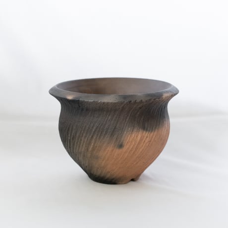 陶器植木鉢 作家鉢 ハンドメイド 塊根植物 アガべ XLサイズ A-444 塊根