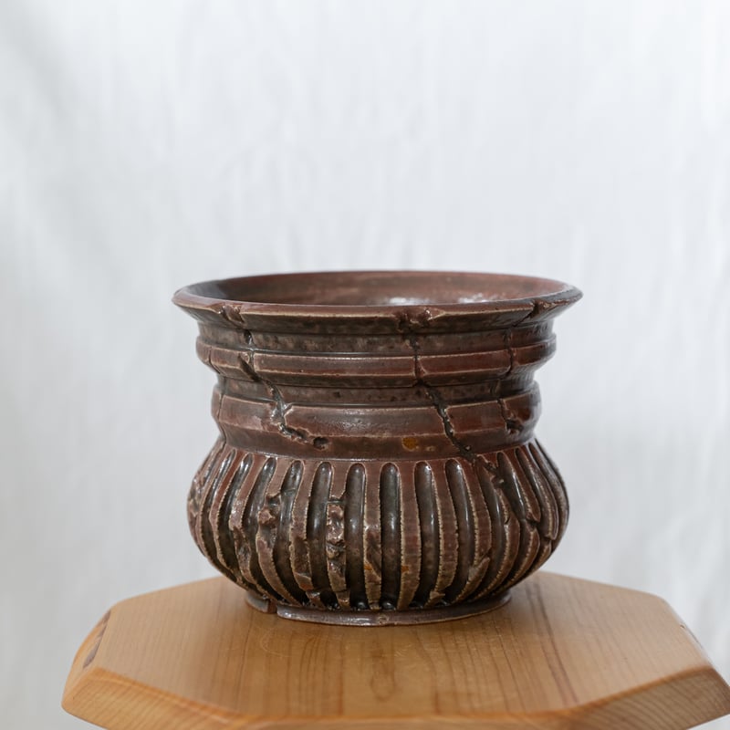 保田修作　作家鉢　塊根植物 保田修作 陶器鉢 鉢 塊根植物 多肉植物 珍奇植物 静岡 ANTIDOTE 通販