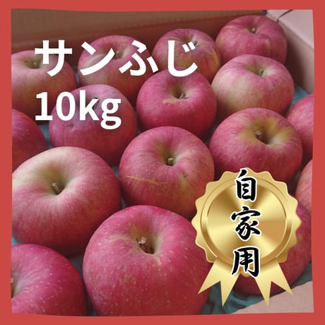 【自家用】　サンふじ10kg
