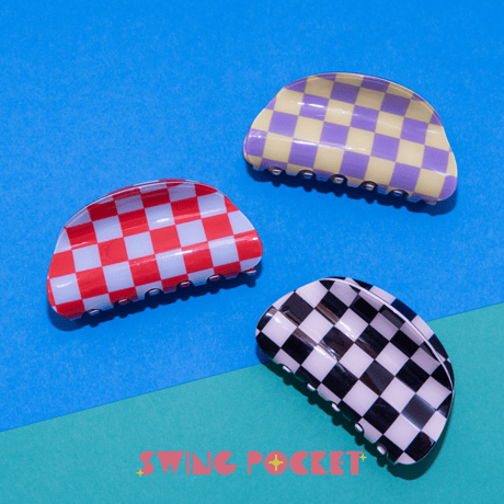ダイナーチェッカーズ　ヘアクリップ