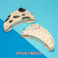 ひと休みdog　ヘアクリップ