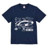 タイムストリップヴィンテージTインディゴ