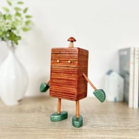 しめじん  木製オーナメント