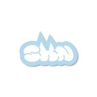 SAY MY NAME Hair clip （Light blue）