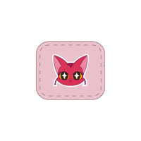 【KANNY】 SAY MY NAME Square Pouch