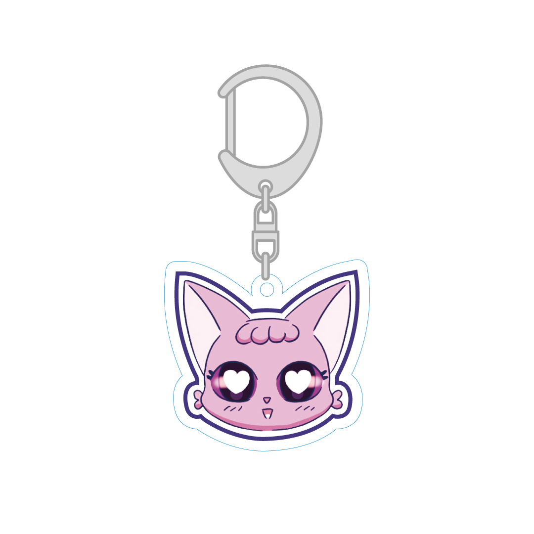 MEI】 SAY MY NAME Acrylic Key Holder | iNKODE J