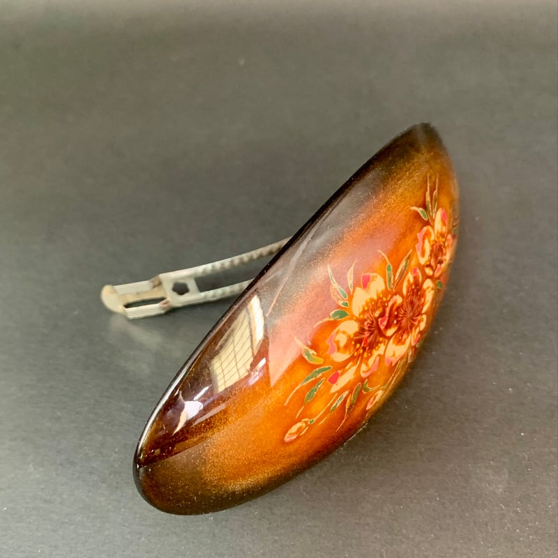 バレッタ 「桜」 | 漆工房 大燈