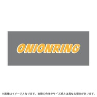 ＜ONIONRING＞LOGO Towel