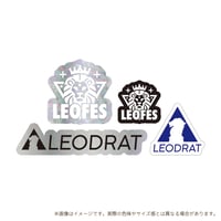 LEODRAT【LEOFES 2026 パートナーグッズ】ステッカーセット