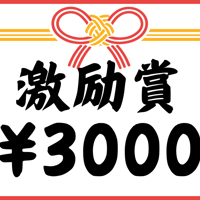 激励賞【3000円】