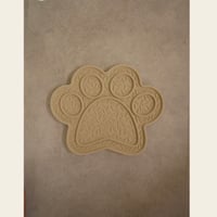 【mellowbear】 《LICK MAT》 PAWS 肉球型 BEIGE ベージュ