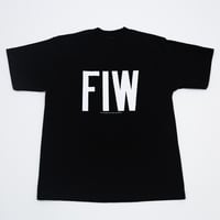 "FIW" -black- T-shirt