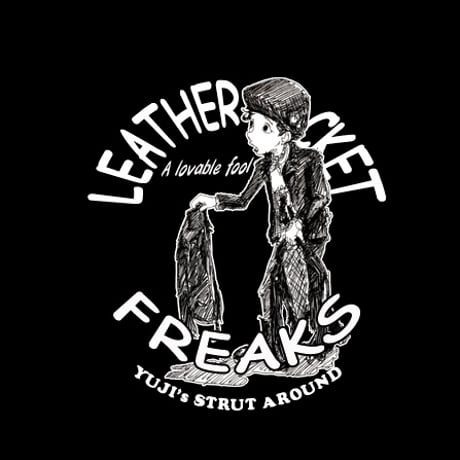 革ジャンフリークス/イベント記念イラストTシャツ