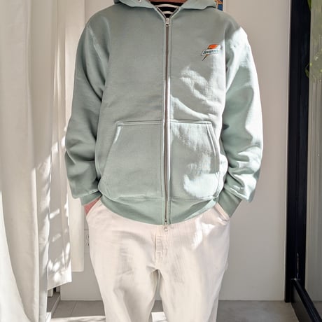 'seven 【CHARGE ZIP HOODY】ライトグリーン