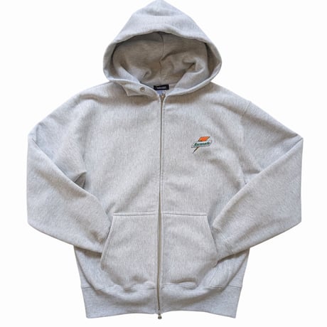 ’seven'【CHARGE ZIP HOODY】アッシュグレー