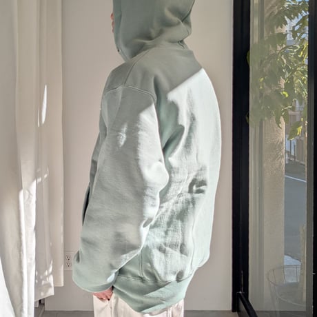 'seven 【CHARGE ZIP HOODY】ライトグリーン