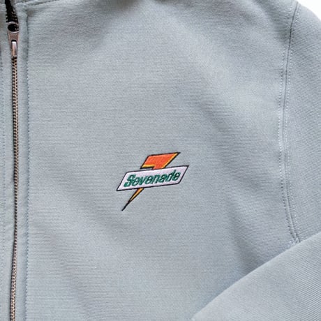 'seven 【CHARGE ZIP HOODY】ライトグリーン
