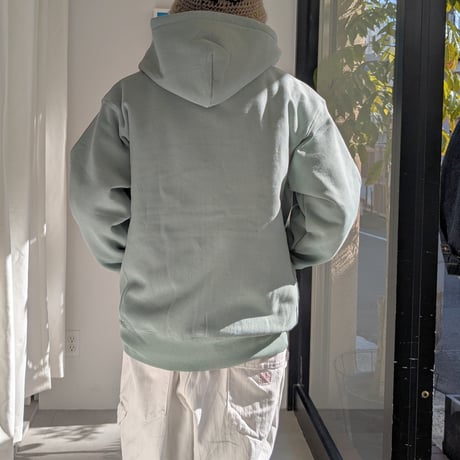 'seven 【CHARGE ZIP HOODY】ライトグリーン
