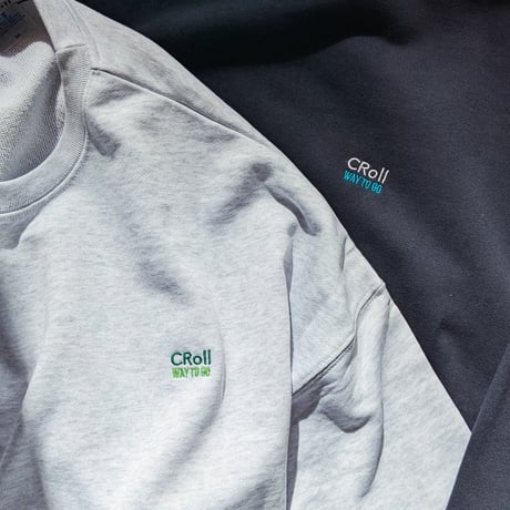 CRoll【WAY TO GO SWEAT】ネイビー