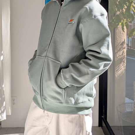 'seven 【CHARGE ZIP HOODY】ライトグリーン