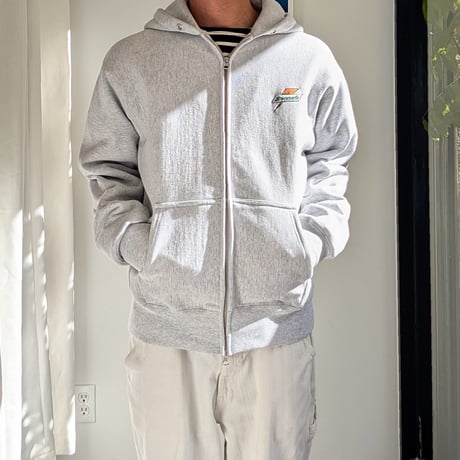 ’seven'【CHARGE ZIP HOODY】アッシュグレー