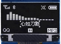 【交換用】0.96インチ/液晶パネル OLEDディスプレイ