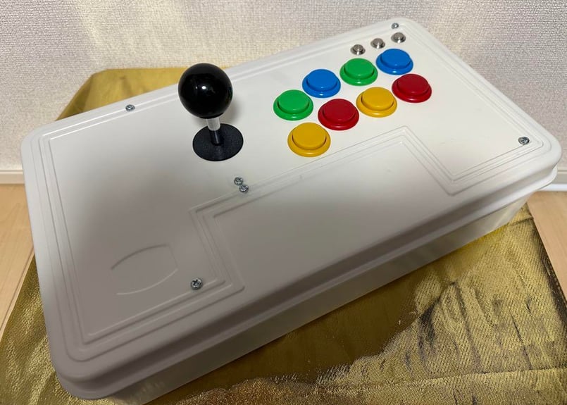 アーケードコントローラー 16ボタン 収納ケース付き アーケードコントローラー 16ボタン 収納ケース付き アーケード