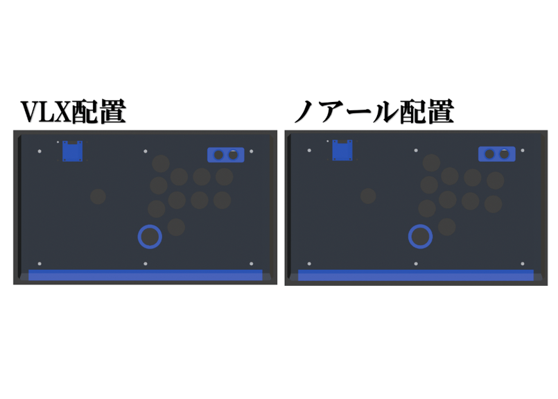 普通のアケコンDX /24mmボタンモデル】ブラック×レッド/OLED搭載