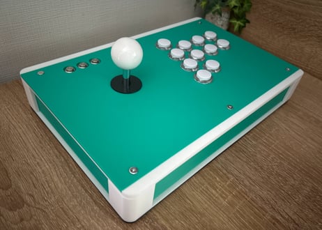 【DP-5/レバーモデル】2025年万博開催記念モデル　LEDホワイトモデル CATEGORY DP-5 | アケコン道場