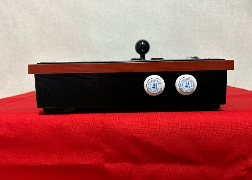 限定1台【クリア天板】イラスト差し替え可能　重箱X3 ジョイスティック アケコン 限定1台【クリア天板】イラスト差し替え可能 重箱X3