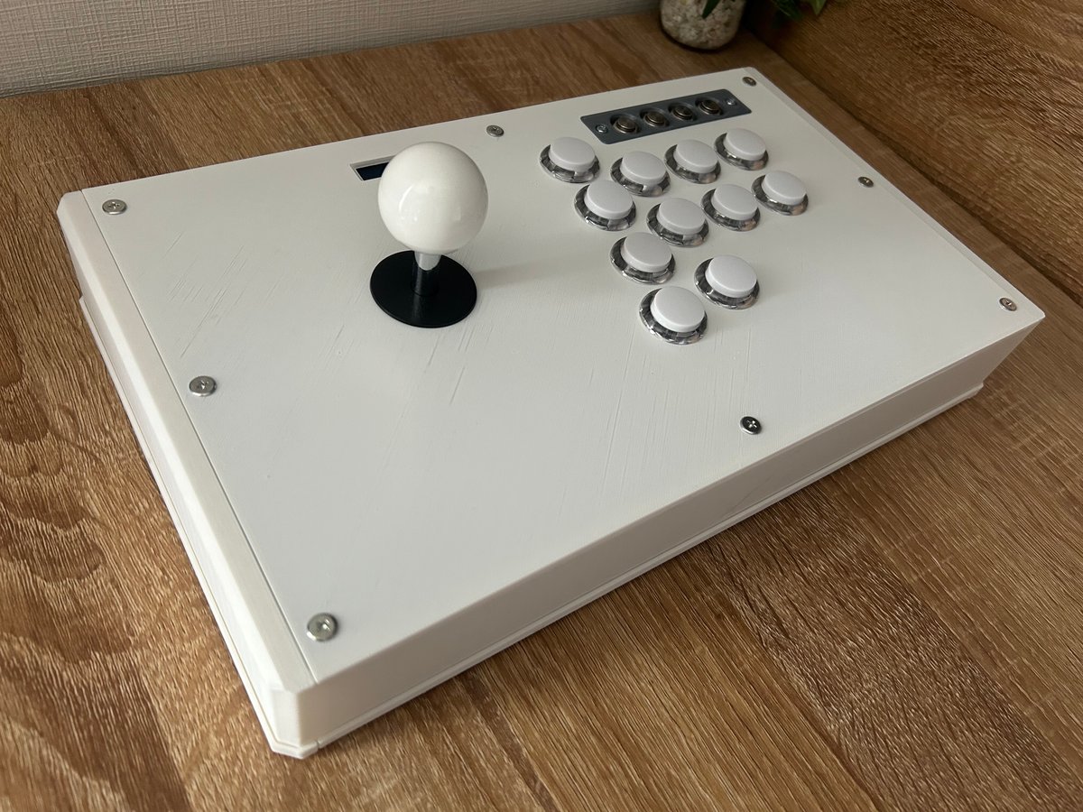 カスタムレバーアケコン 右手11ボタン 24mmボタン パススルー 低遅延 カスタムレバーアケコン 右手11ボタン 24mmボタン パススルー 低