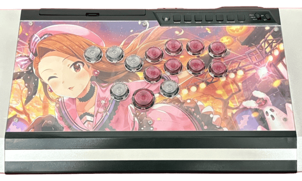 【自作キット】DP-3/レバーケース/ホワイト×ブルー　基板＋マウンター付き 自作キット】DP-3/レバーケース/ホワイト×ブルー 基板＋