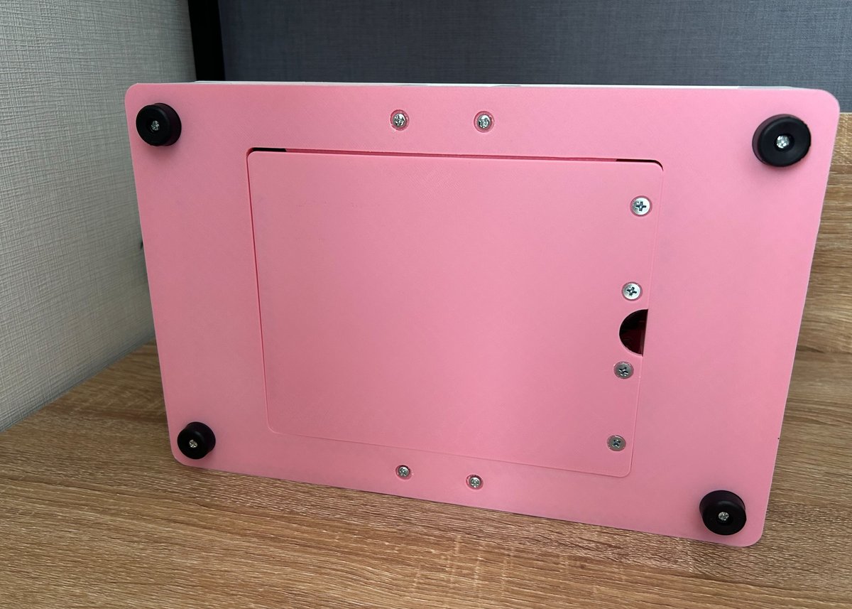 DP-5/レバーモデル】ピンク×ホワイト/LED搭載モデル | アケコン道場