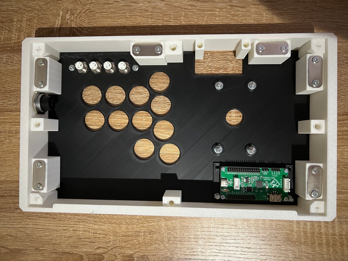 まとめ売り PSA9 TVレポーター ボタン アンズ 静音レバー&ボタン】 Qanba Q3 Silent Obsidian Arcade Joystick