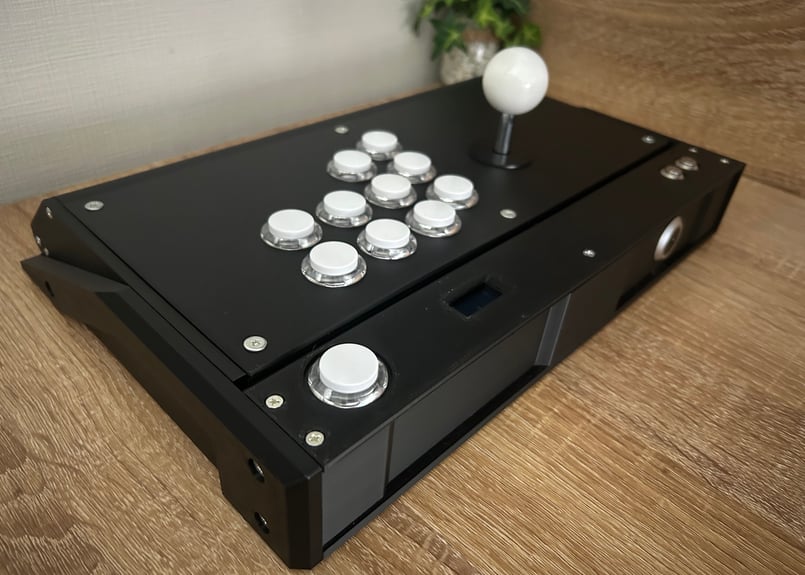 アケコン　24mmボタン アケコン用ボタン】OneFRAME SB-24 24mm ホワイト 単品 | OneFRAME