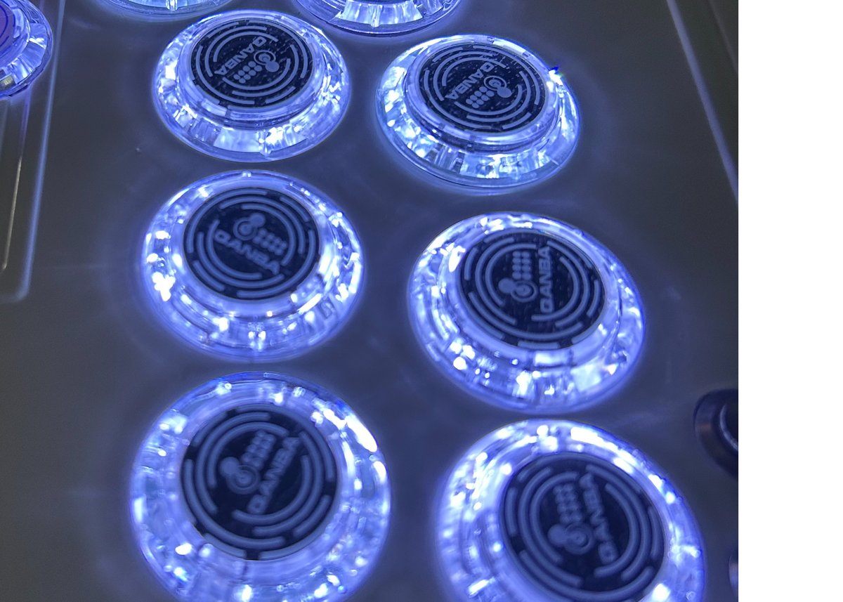 【第二弾】LEDライト付　アケコン 自作 鍋こん パーティー 人気者　カスタム 鍋コンプロ L3/R3増設 ジョイスティックレバータイプ LED搭載