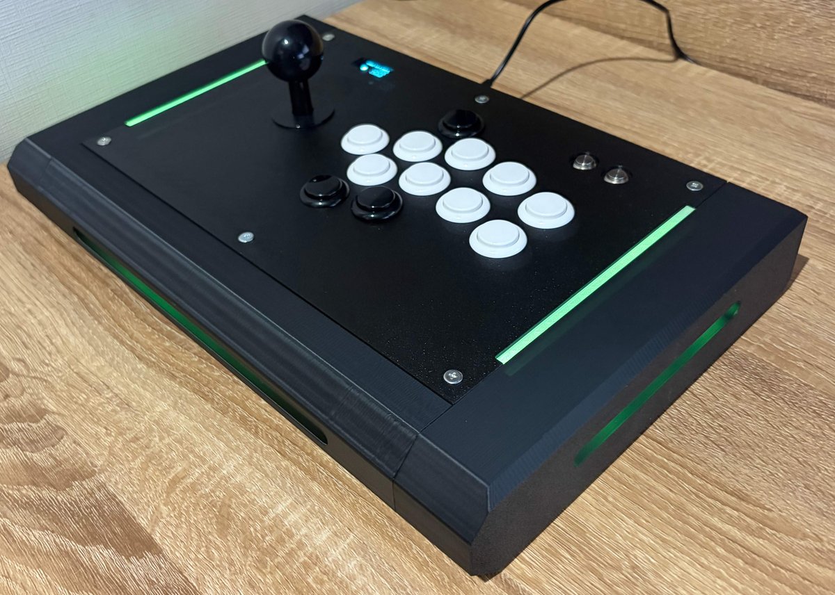 【三和電子レバー換装済み】 アケコン道場 24mmボタン 普通のアケコンSE CATEGORY 普通のアケコン | アケコン道場