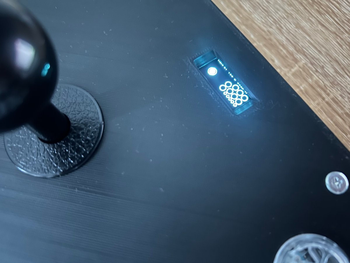 普通のアケコンSE/ジョイスティックレバーモデル】メタルパープル