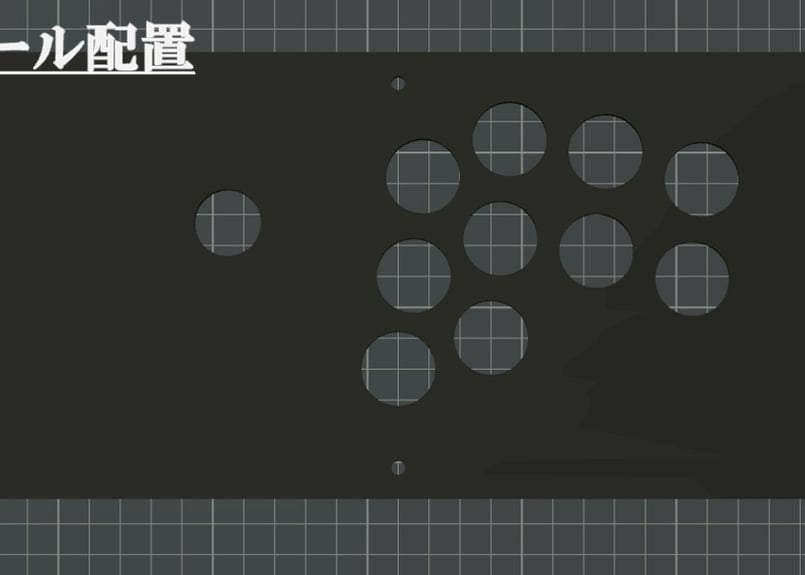 VFS-01】開閉できるアケコン24mmボタン/ブラック OLED搭載 | アケコン道場